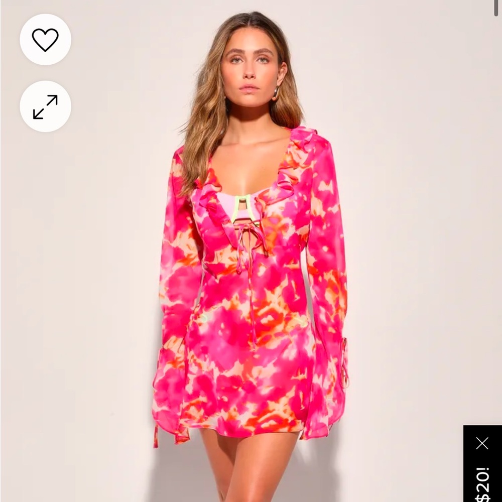 Lulus Sheer Swim Cover-up
